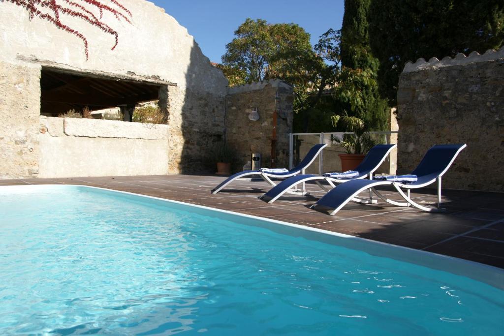 Logis Auberge Cote Jardin Hotel Lezignan-Corbieres Luaran gambar